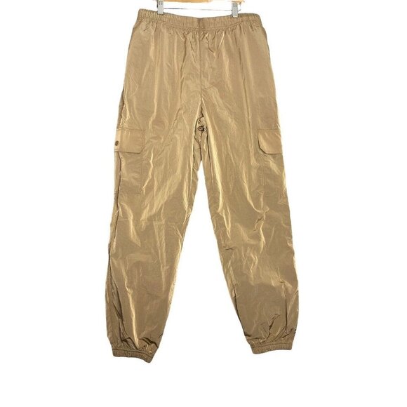 Good American Womens Essential Nylon Cargo Pants PUTTY001 Size 3/L - Picture 2 of 9